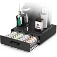 thumbnail image 1 of Tiroir de Rangement pour Capsules Bartesian, Support de Capsules Cocktail ZECENN Compatible avec Bev par BLACK+DECKER, Contient 36 Capsules, Organisateur de Comptoir Accessoires de Bar - Noir, 1 of 6