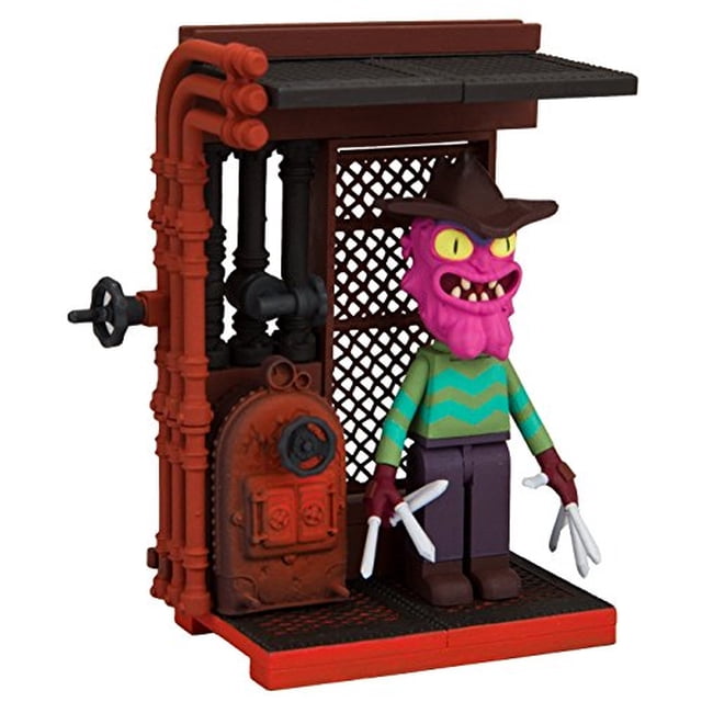 McFarlane Toys Rick & Morty Puedes correr pero no puedes ocultar Micro Construction Interlocking Building Set