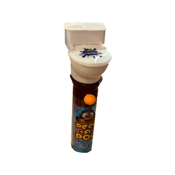 【popo】 Kidsmania Peek-A-Poo Lollipop Candy Toy Dispenser, Emoji Surprise