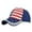 Navy, variant on Stars and Stripes Print Baseball Cap Men's Women's USA Independence Day Fashion Casual Hat with Rhinestone Design Navy One Size