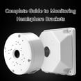 thumbnail image 4 of Waterproof Camera Junction Box For Dome Cameras Security Mount Outdoor Use, 4 of 7