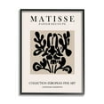 thumbnail image 5 of Stupell Industries Abstract Contemporary Black Floral Design Matisse Typography Framed Wall Art, 24 x 30, Design by Ros Ruseva, 5 of 5