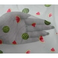 thumbnail image 4 of oneOone Viscose Chiffon Fabric Watermelon Fruit Print Fabric by Yard 42 Inch Wide, 4 of 4