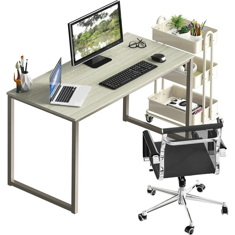 SHW Home Office 40-Inch Computer Desk, Walnut