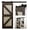 ONLY Rollers, variant on Sliding Barn Door Hardware Kit 122cm-610cm Rail System Industrial Track T Style Roller Hanger For Single Wood Door 4-13FT ,Easy to Install