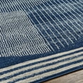 thumbnail image 5 of Mark&Day Area Rugs, 8ft Round Lakin Modern Ink Blue Area Rug, Blue Beige Carpet for Living Room, Bedroom or Kitchen (7'10" Round), 5 of 5