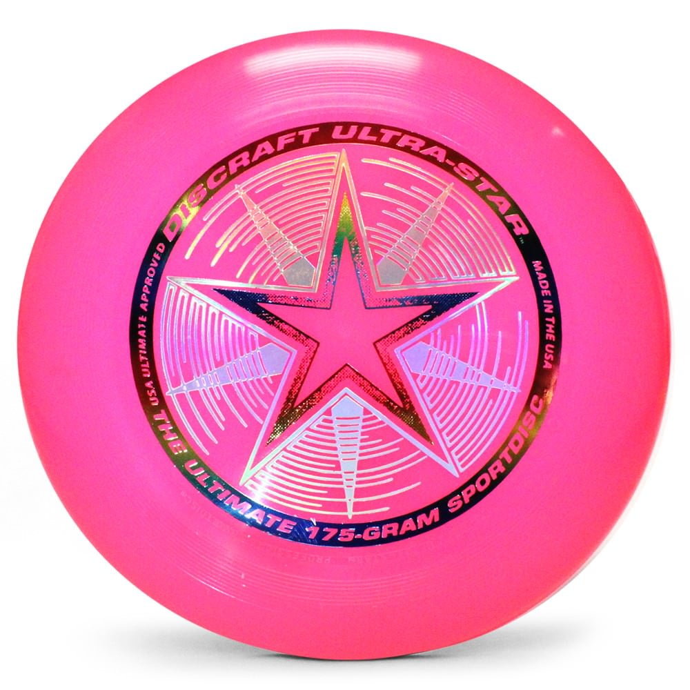 Discraft Ultra Star 175g Ultimate Disc Flying Disc (Pink) Walmart