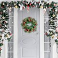 thumbnail image 5 of WMQPNNS Made in Canada Green Vine Ring Window Door Hanging Wreath, 5 of 5