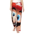 thumbnail image 2 of Lsque Mario Print Women's Pajama Pants, Lounge Pant - Comfortable Home Wear,Elastic Waistband, Stylish Design-XX-Large, 2 of 9