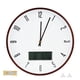 thumbnail image 2 of Decoración del hogar, reloj de pared de madera, reloj de pared silencioso Digital, decoración de pared probada y confiable, 2 of 8