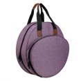 thumbnail image 4 of Generic Round Embroidery Organizer Bag with Oxford Cloth, Purple, Grey, or Blue Options, 350mm Size, Craft Tool Storage Solution, 4 of 7