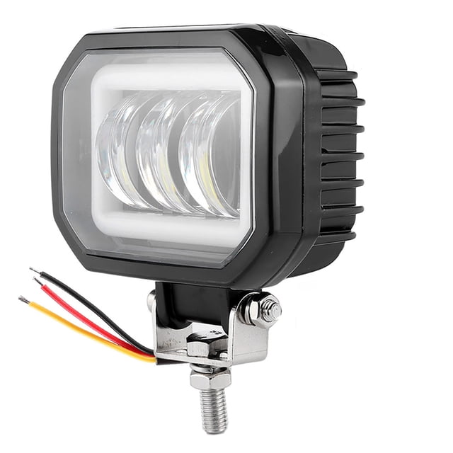 Car Flood Spot,LED Work Light 3.5in Angel Eyes Light LED Work Lights Crafted with Care