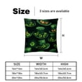 thumbnail image 5 of Saint Patrick's Day Throw Pillow Covers Covers Set of 2, Velvet Cushion Case with Unique Patterns for Bed Pillows, 16x16 18x18 20x20 Inches,for Various Occasions, 5 of 6