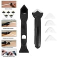 thumbnail image 1 of Kit de Herramientas de Calafateeo 3 en 1, Removedor de Sellador de Silicona, Pala, Raspador de Cemento de Vidrio para Uso Domémico, 1 of 7