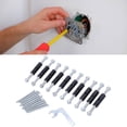 thumbnail image 3 of Kit de reparación de caja de conexiones Tipo 86 de acero de Aleación Con Pernos de Puntal y Llave para Fijar Cajas de Pared Eléctricas de 86 mm x 86 mm, 3 of 7
