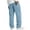 AR21_Blue, variant on Resicozy Mens Corduroy Pants Wide Leg Elastic Waist Sweatpants Casual Baggy Vintage Work Trousers with Pocket Blue L