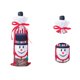 thumbnail image 4 of Toystoory Nueva cubierta de botella de champán de vino, tela de dibujos animados, muñeco de nieve, anciano, fiesta en casa, bolsa con cordón, Herramientas y accesorios para hornear 2, 4 of 6