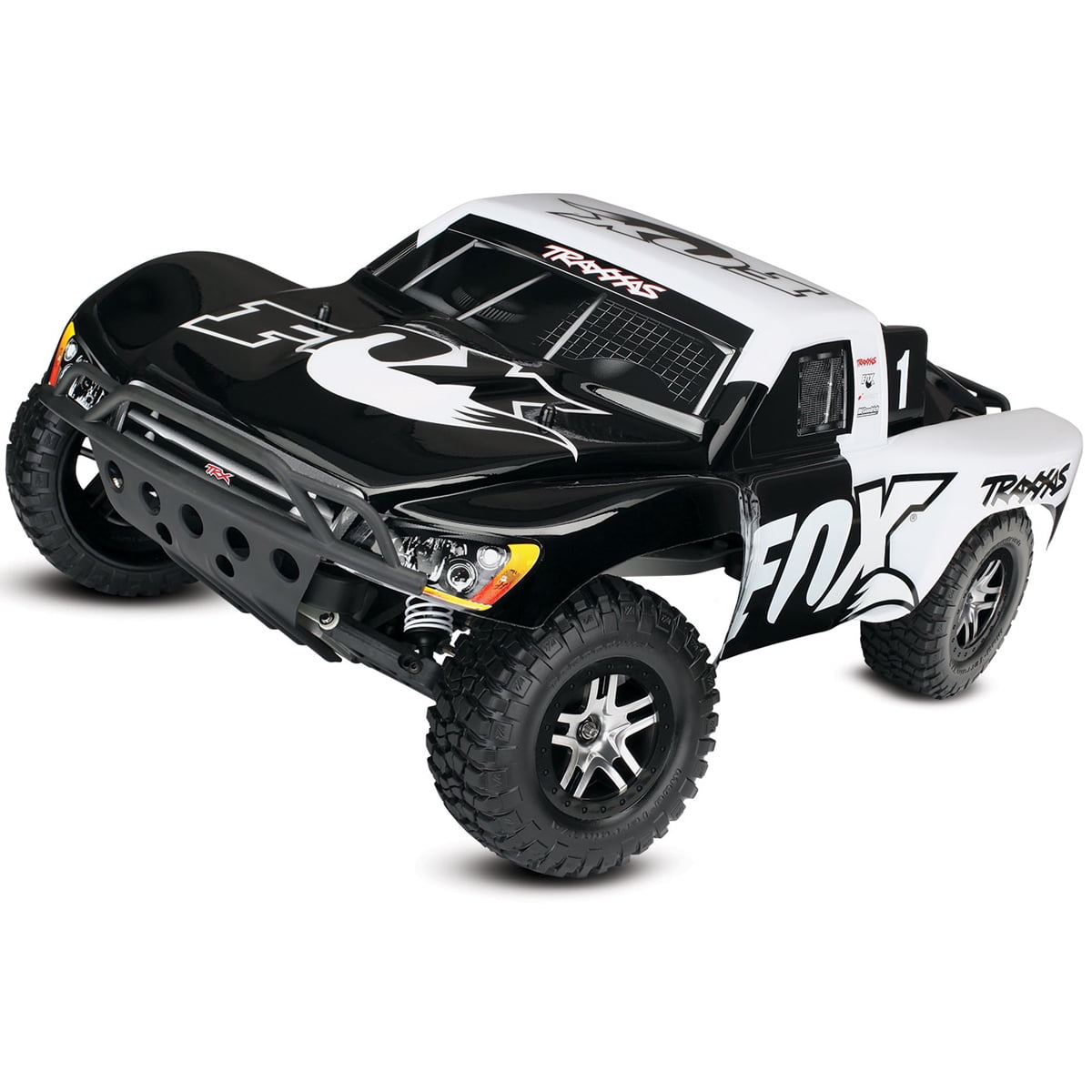 Traxxas 58076-4 - Slash VXL 1/10 2WD Short Course Truck RTR w/ TSM, Fox Edition - Walmart.com