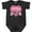 Black Leopard, variant on Inktastic Nana Loves Me for Girl Granddaughter Heart Girls Baby Bodysuit