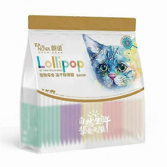 Freeze Dried Lickable Cat Treats, Soft Wet Snacks for Feline Nutrition & Care