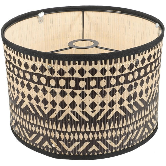 SEWACC Bamboo Lamp Shades Assorted Color for Table Lamp Use 1Set