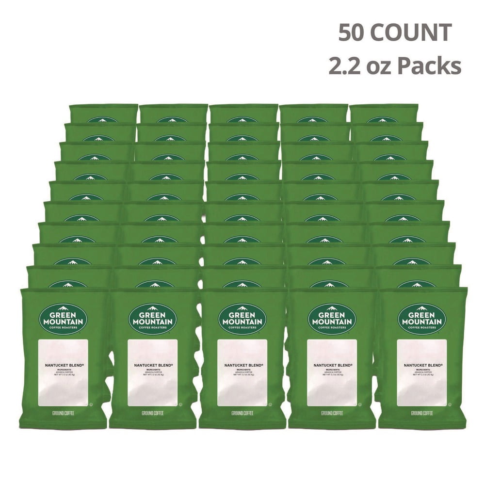 Green Mountain Coffee 5000379129 2.2 oz. Nantucket Blend Pack (50/Carton)
