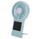 thumbnail image 5 of Mini ventilador portátil de mano con carga USB de espejo de maquillaje ligero colorido, 5 of 8