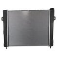 thumbnail image 2 of Radiator Compatible with 1998 Jeep Grand Cherokee 4.0L Inline Six Cylinder L6 242ci All Trims Laredo Limited TSi SE 4WD 2WD Plastic Aluminum Core ZJ Platform New Replaces 5191938AA, 2 of 5