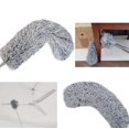 thumbnail image 2 of Microfiber feather duster with telescopic rod and bendable corner broom, 2 of 6