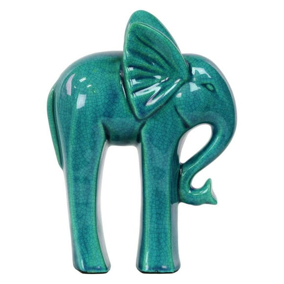 Ceramic Elephant Figurine