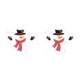 thumbnail image 4 of Wweixi Functional Accessories Christmas Wine Bottle And Glass Holder Versatile snowman 2Set, 4 of 6