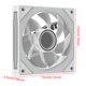 thumbnail image 5 of Ventilador con caja ARGB 12 cm enfriador 5 V-3 pines para computadora (regular) blanco, 5 of 5