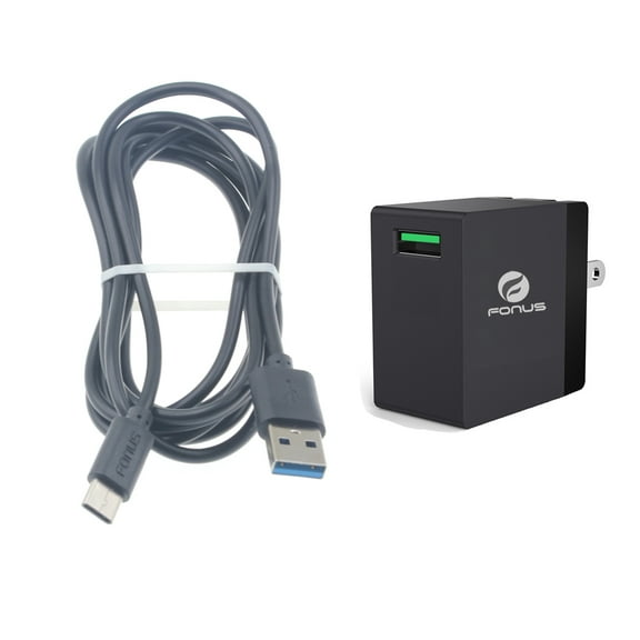 18W Quick Home Charger for Google Pixel 6 and 6 Pro Phones - 6ft USB Cable Power Cord Travel Wall AC Adapter A6Q Compatible With Google Pixel 6/Pro Models