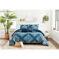 thumbnail image 1 of ENSEMBLE DE COUETTE JS DENIM MEDALLION 5PC DG, 1 of 9