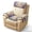 Hummingbird Butterfly Daisy Watercolor, variant on TSOVTHRID Cat Print Non Slip Recliner Chair Covers, Reclining Chair Armrest Cover with Storage Pockets, Washable Comfy Recliner Couch Slipcovers for Home