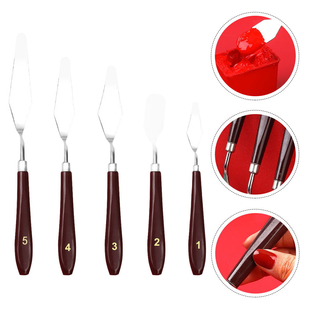 Stainless Steel Color Palette With Mixing Rod And Spatula Set For Nail Art,  Watercolor, Oil Painting Ideal For School Supplies And Silicone Nail Art  Tools From Fcf77549123, $1.46