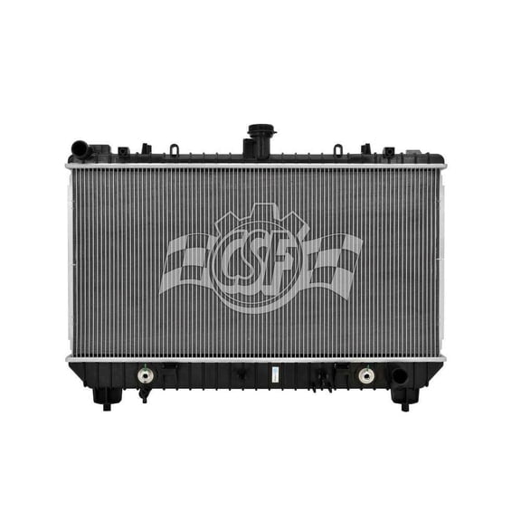 CSF 3414 1 Row Plastic Tank Aluminum Core Radiator