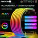 thumbnail image 3 of Luz AOSOR LED flexible 5V ARGB Aura Sync Tira de neón para chasis PC, 3 of 9