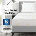 Sleepdown Twin XL Sheets 100 Cotton Bed Sheets Set with Deep Pockets