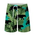 thumbnail image 1 of IROINNID Men's Casual Comfy Printed Breathable Loose Vacation Swimming Shorts, 1 of 2
