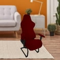 thumbnail image 4 of Xingzhi Gaming Chair Cover Soft for Rotating Chair Reclining Racing Gaming Chair dark coffee wine red, 4 of 6