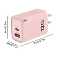 thumbnail image 3 of Birdeem USB C Fast Charger,5 Port USB Charging Station,PD Charger Block for Phone Tablet,Compact Travel Desktop Multi Device Power Adapter, 3 of 7