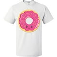 thumbnail image 3 of Inktastic Hot Pink Donut T-Shirt, 3 of 5
