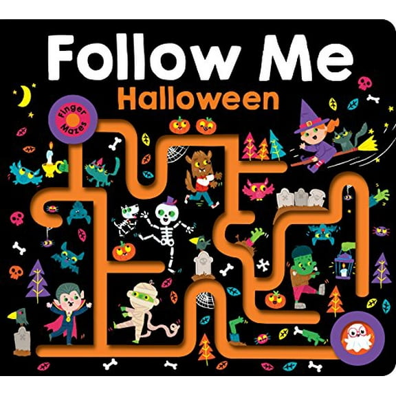 Pre-Owned Maze Book: Follow Me Halloween (Finger Mazes) Paperback