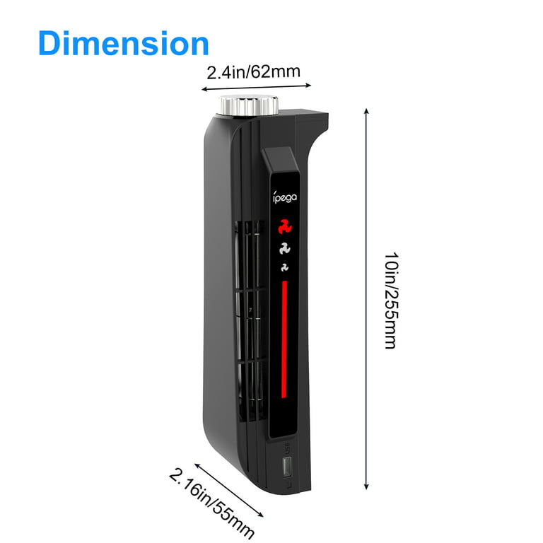 Compre Ventilador Compatible Con Ps5, Fan Del Externo 3 De La Fan Usb Del  Refrigerador De La Temperatura Para Sony Playstation 5 y Ventilador Ps5 de  China por 4.5 USD