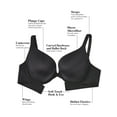 thumbnail image 3 of Secret Treasures Full Figure Underwire Plunge Bra, 3 of 6