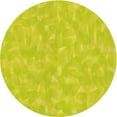 thumbnail image 1 of Ahgly Company Machine Washable Indoor Round Transitional Canary Yellow Area Rugs, 7' Round, 1 of 7