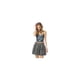 thumbnail image 1 of Falda plisada de patinadora de leopardo Aeropostale para Mujer negro mediano, 1 of 3
