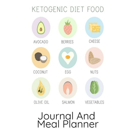 Ketogenic Diet Food Journal And Meal Planner: Ketosis Breakfast, Lunch, Dinner & Snack Planner - Keto Planning Board To Write In Calories, Food Facts, Priorities, Goals, To-Do Lists, Inspirational