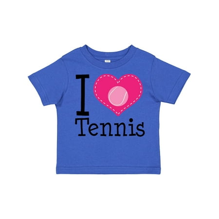 

Inktastic Tennis Player I Love Tennis Gift Toddler Toddler Girl T-Shirt